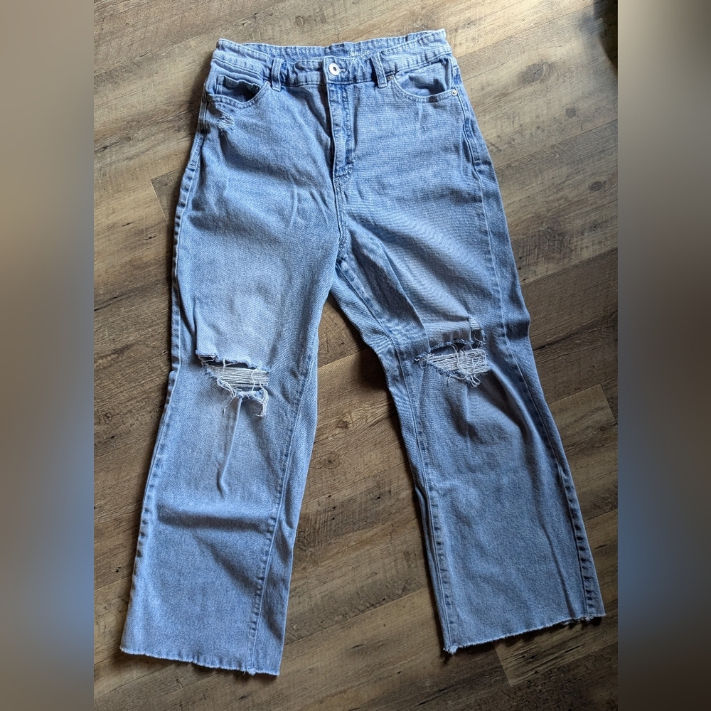 Style & Co. Light Blue Boyfriend Jeans